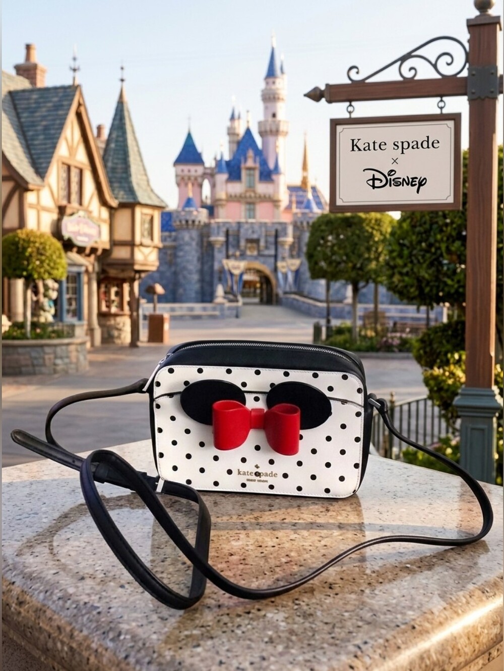 Kate Spade x Disney Minnie Mouse Crossbody Bag